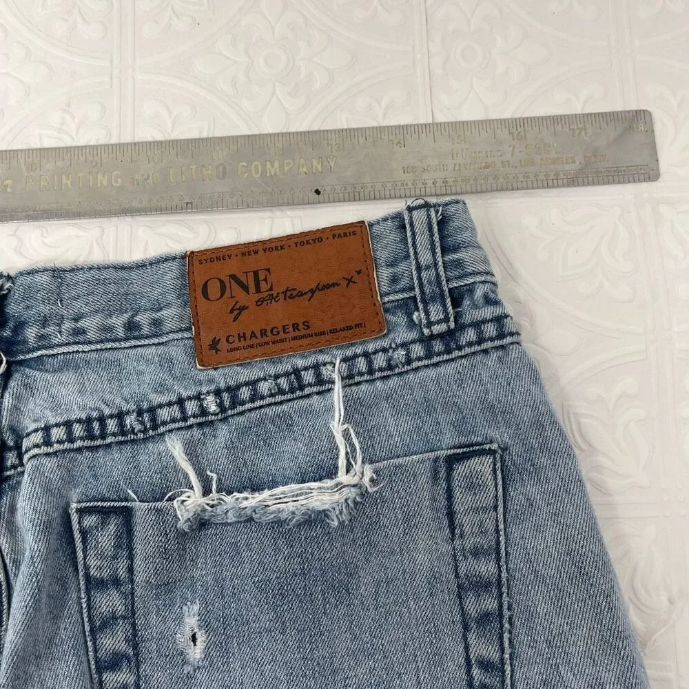 One Teaspoon Denim Shorts Sz 27